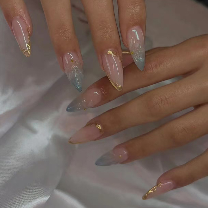 24 pçs wearable imprensa em un - Nail Art Press On avaliação e preço