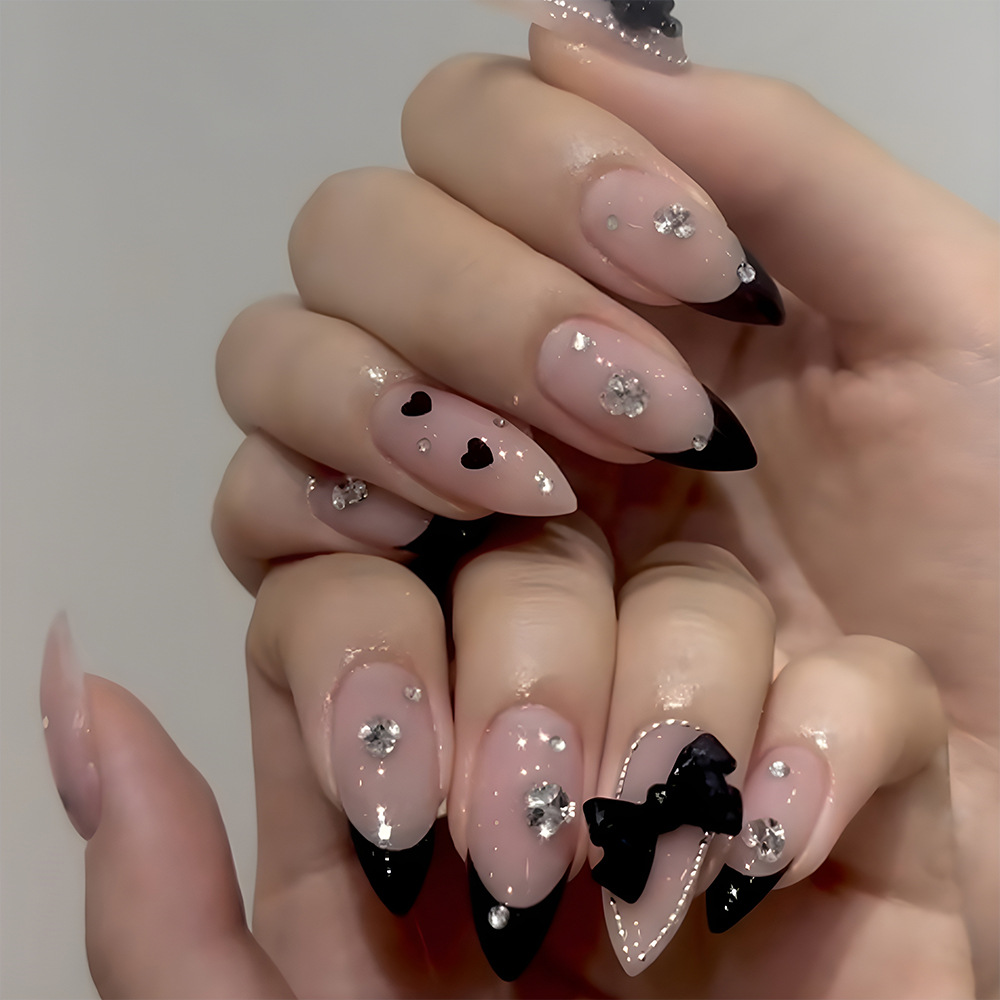 24 pçs wearable imprensa em un - Nail Art Press On avaliação e preço