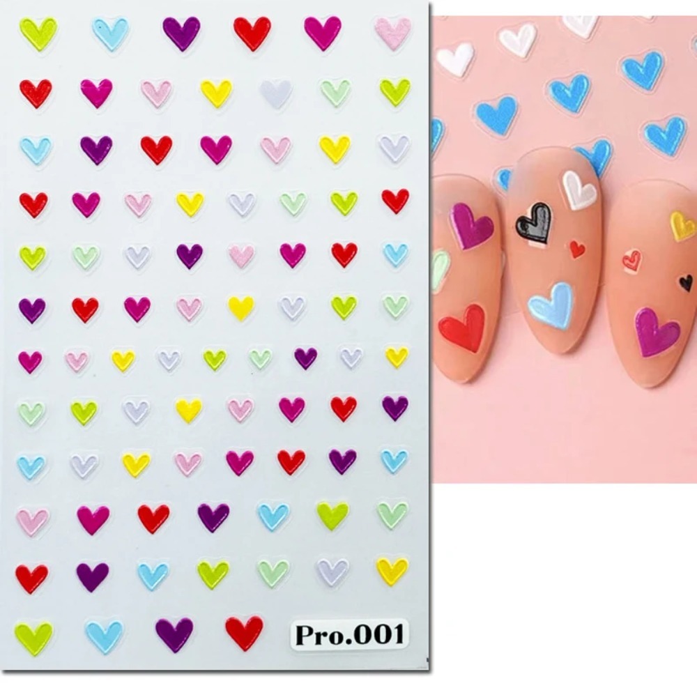 Adesivos 5D em Relevo para Art - Nail Art Valentines Day avaliação e preço