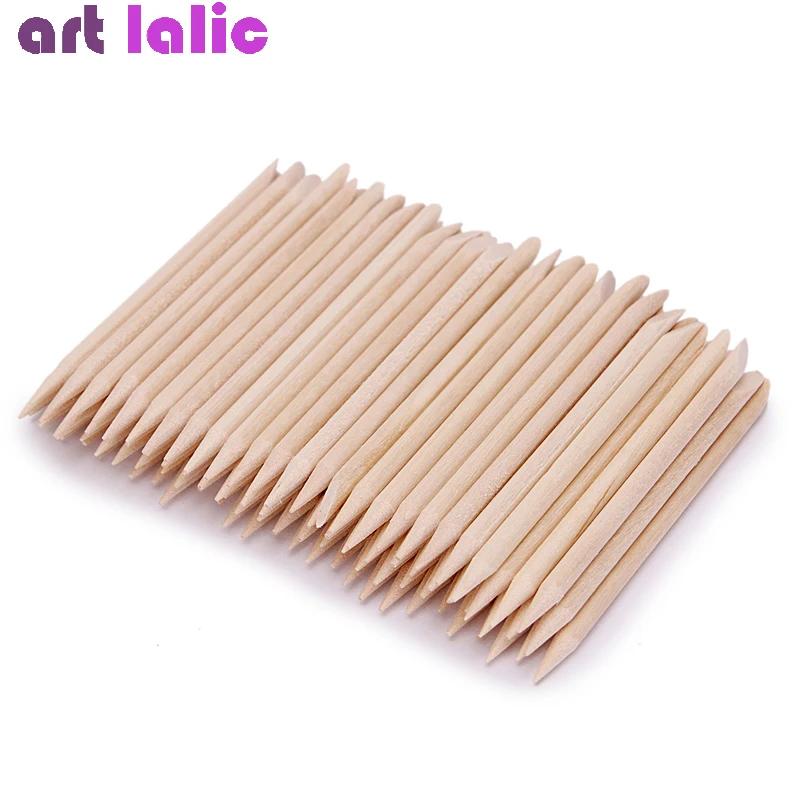 100 Unidades de Palitos de Lar - Nail Art Orange avaliação e preço