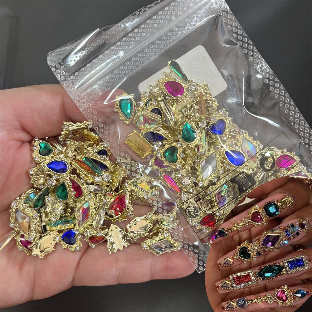 60 pçs mix arte do prego stras - Nail Art Valentines Day avaliação e preço