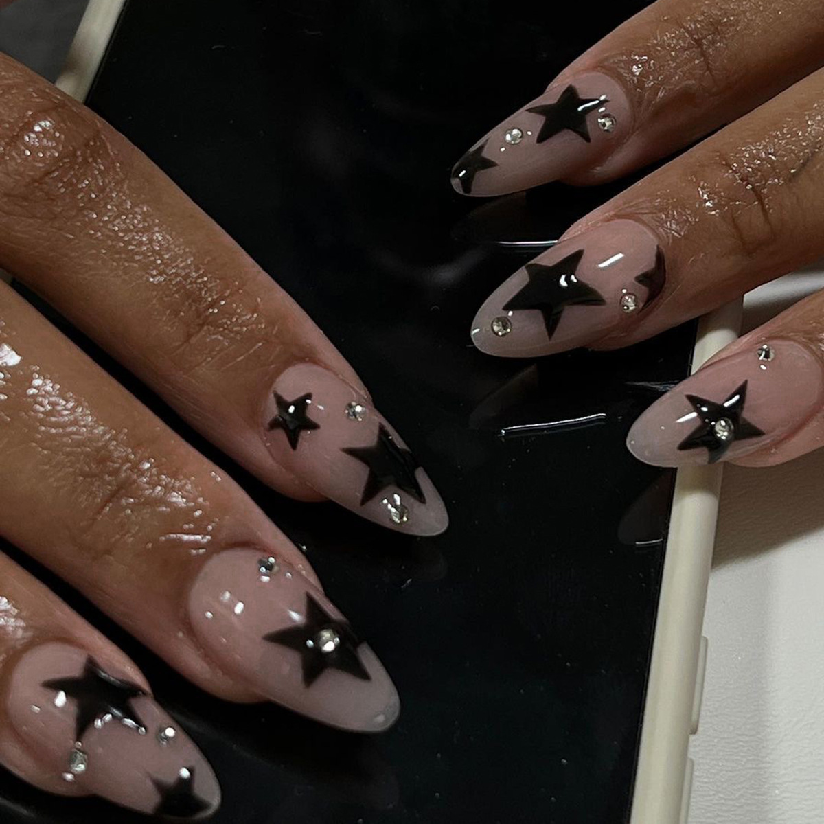 24 Unidades de Unhas Postiças  - Nail Art Press On avaliação e preço