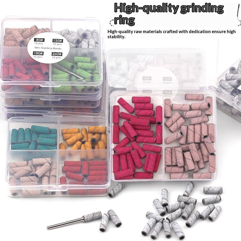 Kit de Anéis de Lixa Mini de 3 - Nail Drill Machine avaliação e preço