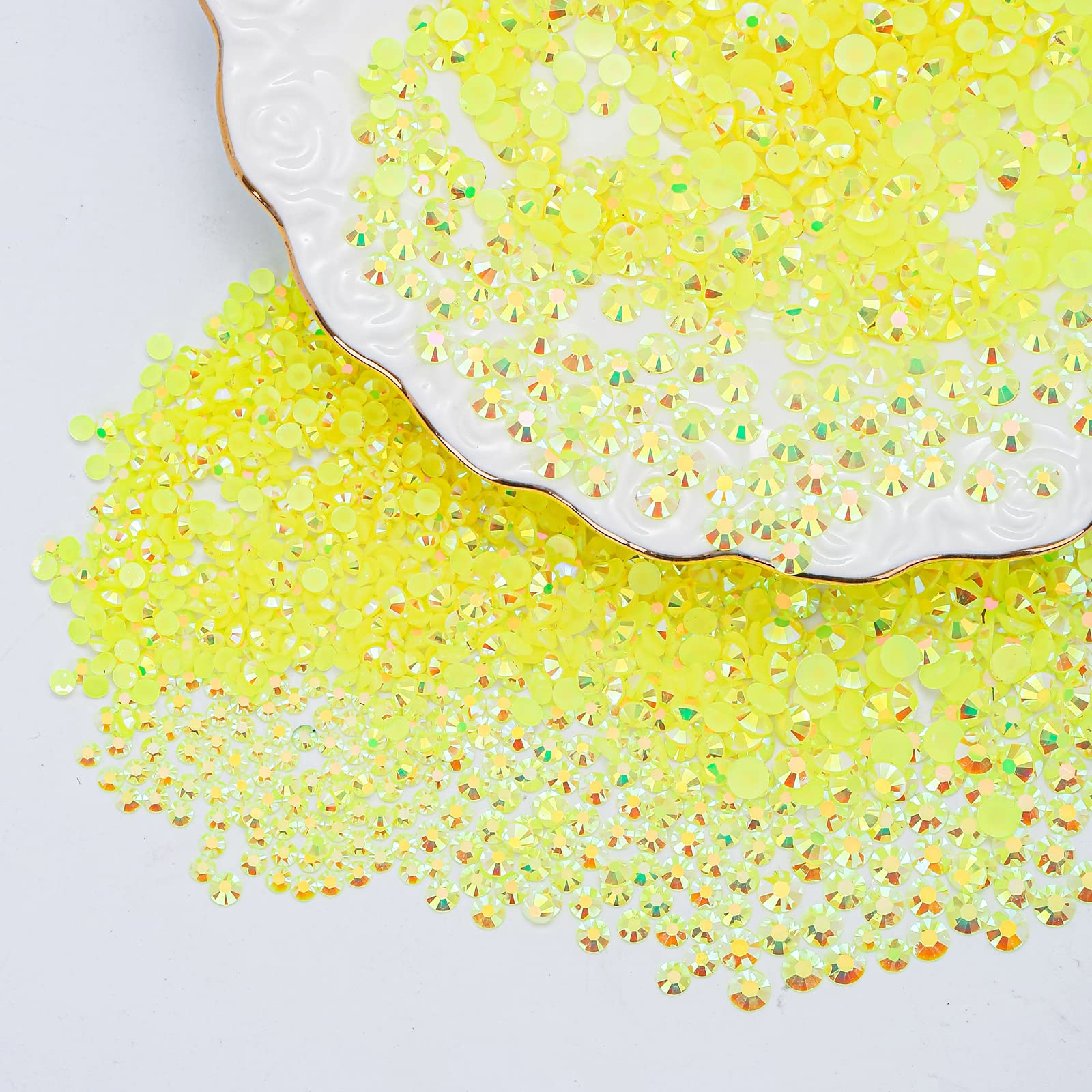 Strass de resina série amarelo - Nail Art Orange avaliação e preço